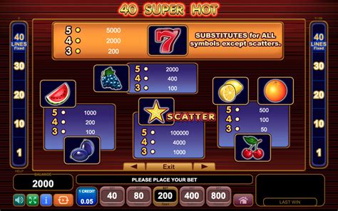 casino games 40 super hot free/